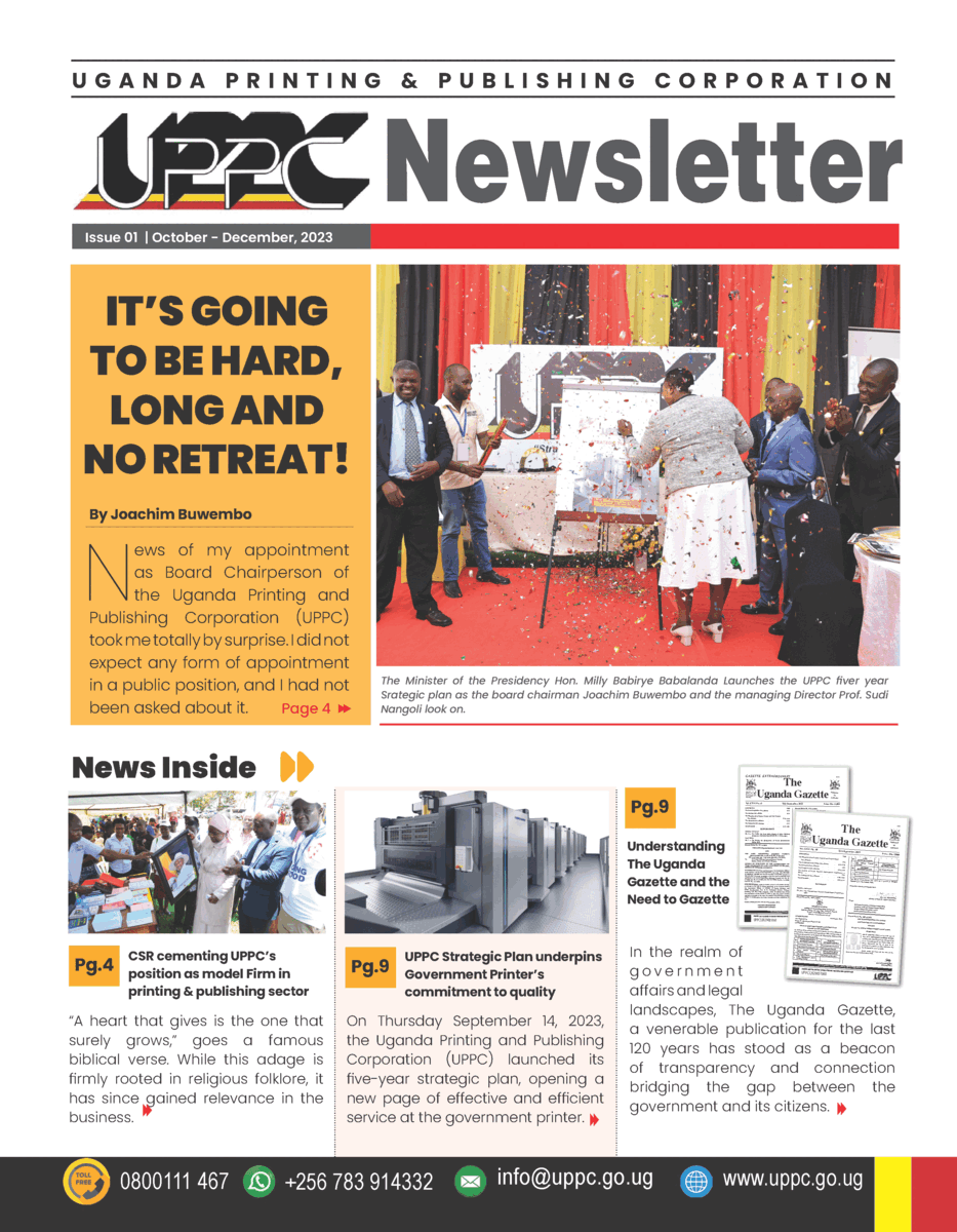Issue No. 1